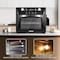 Cusimax Air Fryer Oven Countertop, 10-in-1 Convection Oven Black CMAF-E23A - alternate 4